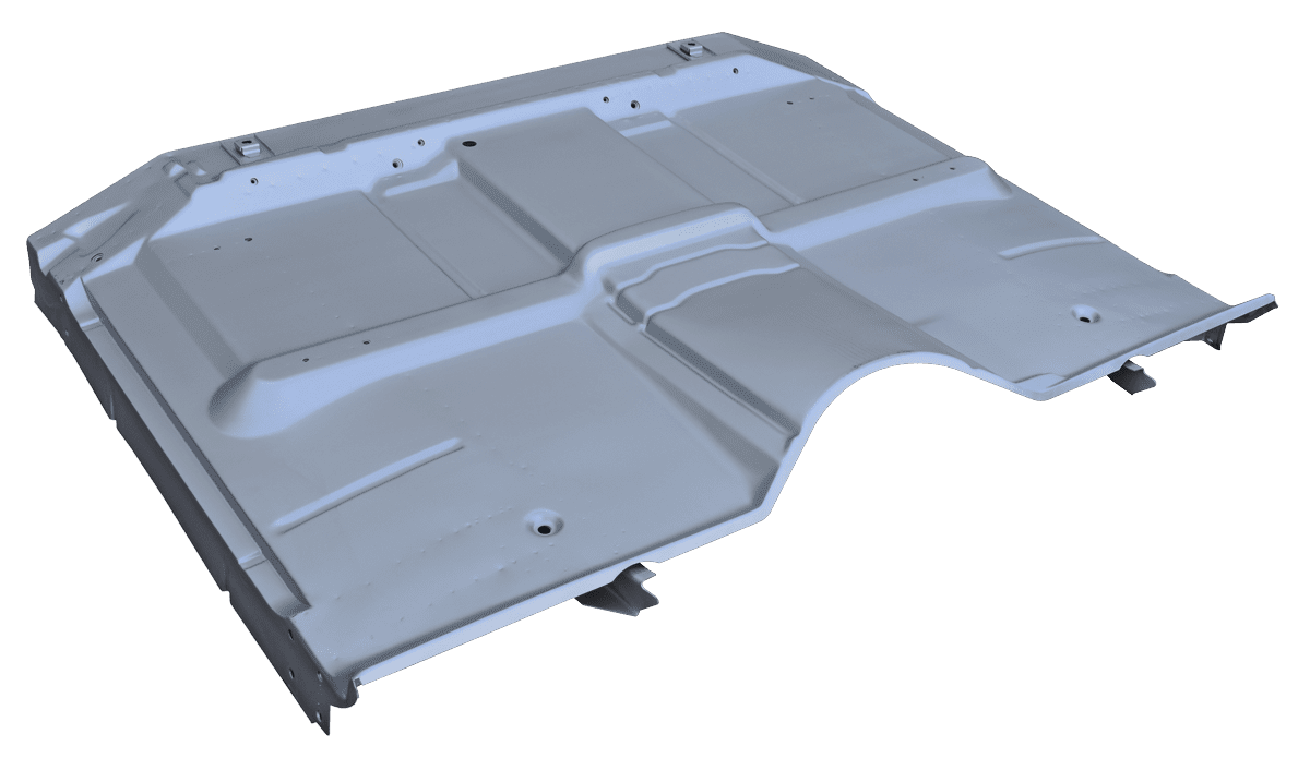 1967-1972 Chevy/GMC Pickup Full Floor Pan Assembly Panel-0849-220AS