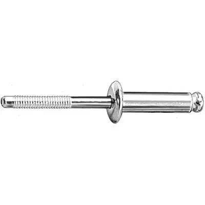 1/4" Aluminum Rivet Peel Split 1/2" Flange