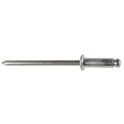 1/8" Aluminum Rivet Small Flange Grip 1/8"-3/16" - PK 100-WF55016