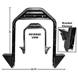 1947-1955 GMC Pickup Radiator Support (1st Series)-DYN1119ZB