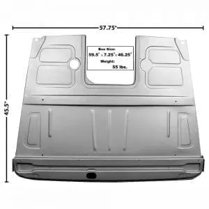 1948-1952 Ford Pickup Truck Floor Panel Assembly Front