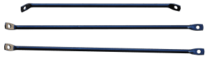1955-1966 Chevrolet And GMC Stepside Pickup Rear Fender Brace Set-DYN1097DA