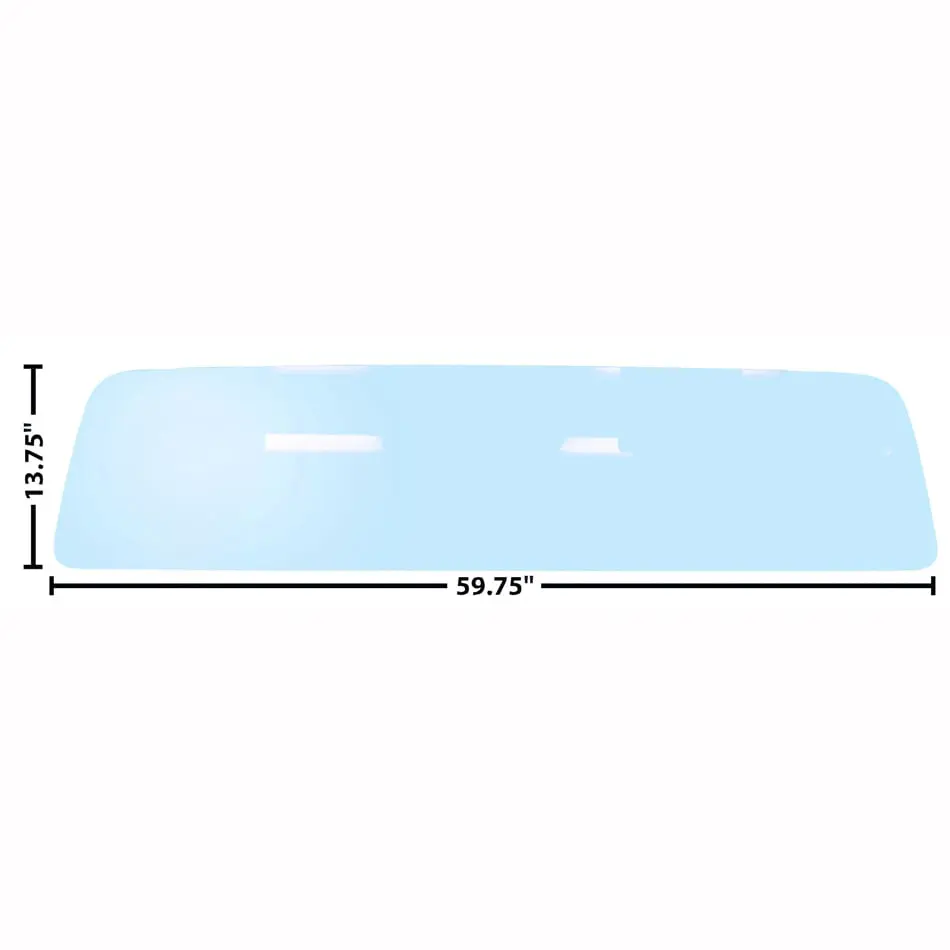 1960-1966 Chevy Pickup Truck Rear Window Large Tinted Gren