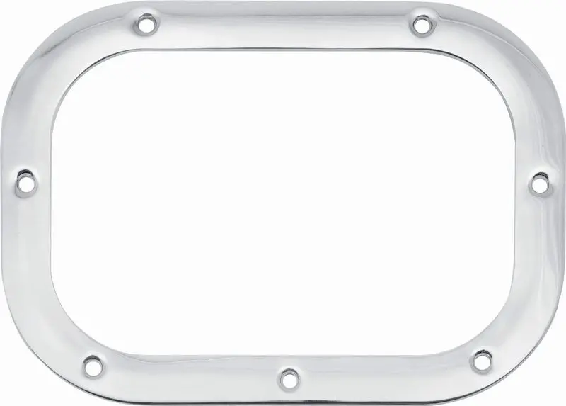 1962-1967 Chevrolet Nova|Chevy II Shift Boot Plate Chrome 4-Speed-OERK-3849852