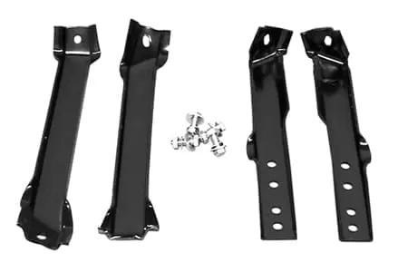 1963-1966 Chevy/GMC Pickup Rear Bumper Brackets (Fleetside)-DYN1109J