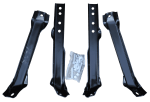 1963-1966 Chevy/GMC Pickup Rear Bumper Brackets (Stepside)-DYN1109L