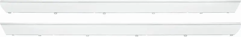 1966-1967 Chevrolet Chevy II Rocker Panel Moldings w/Hardware