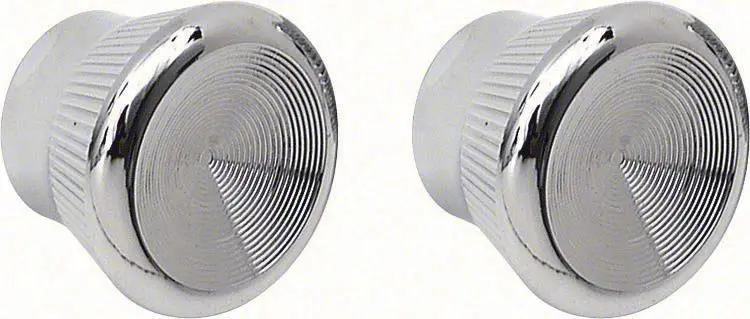 1967-1969 Pontiac Firebird Radio Knobs 2 Piece Kit Tuning/Volume-OERK-9786795