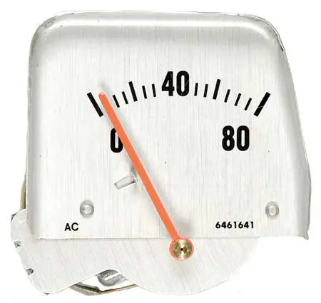 1968-1969 Chevrolet Camaro Console Oil Gauge Assbly