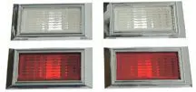 1968 Chevrolet Camaro|Nova|Chevy II Side Marker Lenses/Bezels Kit-CHQW-948
