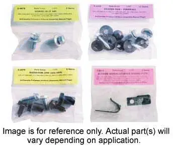 1969 Chevrolet Chevy II Underhood Detailing Hardware Kit