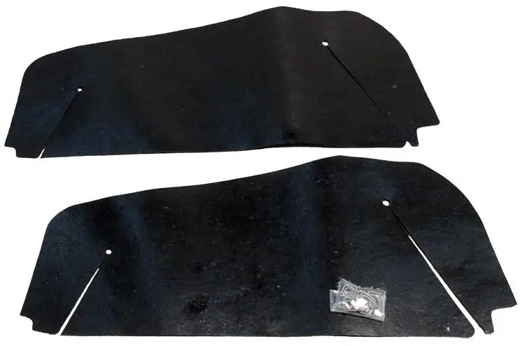 1970-1972 Chevrolet Monte Carlo Control Arm Dust Shield Kit w/Hardware-R-MT101