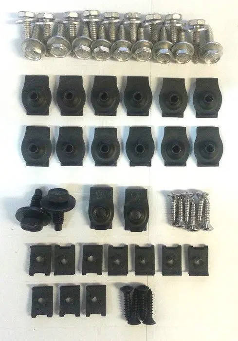1970 Dodge Challenger Grille Mounting Hardware Kit-X153-2570-S