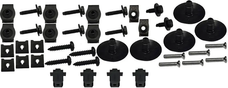 1971 Dodge Challenger Grille Hardware Kit-SWA-271121