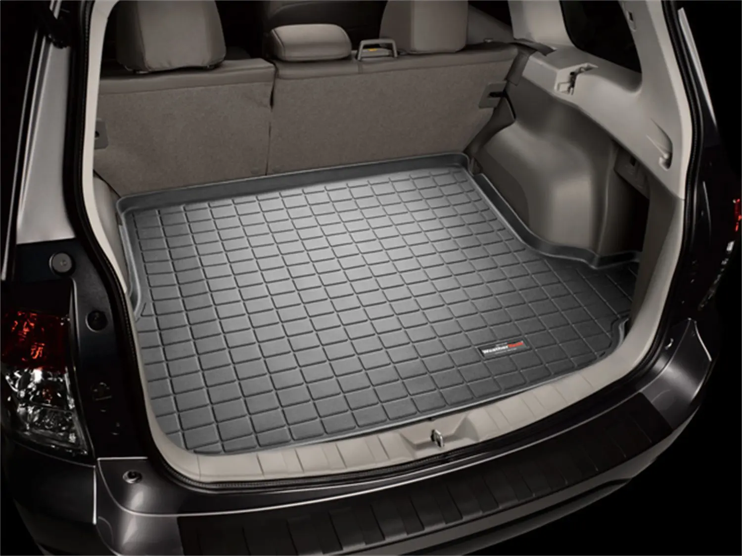 2015-2024 Ford Edge WeatherTech Cargo Liners-Black - Image 2