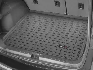2018-2024 Jeep Wrangler WeatherTech Cargo Liners-Black-401198-WT