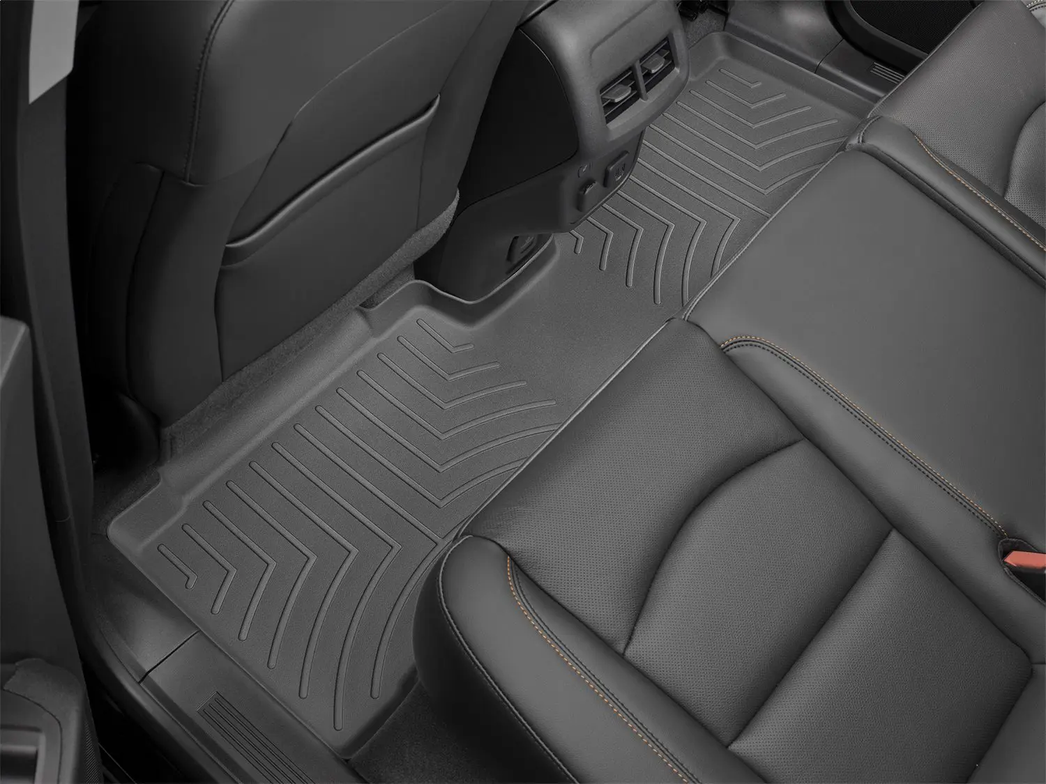 2018-2024 Jeep Wrangler WeatherTech Rear Floorliner-Black-4413132-WT