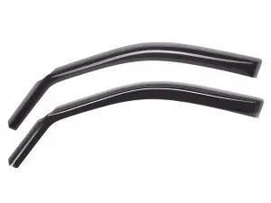 2022-2024 Volkswagen GTI WeatherTech Front Side Window Deflectors-Dark Smoke-801059-WT