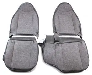 ClearanceItem19- 1998-2002 Ford Ranger Pickup 60/40 Seat Cover with Seat Belt Pass Through and No Cup Holder Console, Closed Back