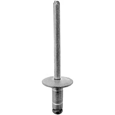 5/32" Aluminum Rivet 15/32" Flange Grip 3/64"-1/4" - PK 50-WF55295