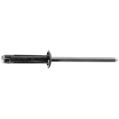 5/32" Aluminum Rivet Black Leg Ret Grip 3/64"-1/4"-WF55260-P