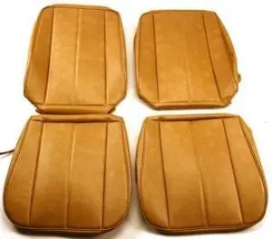 1980-1986 Ford Bronco Low Back Bucket Seat Cover Kit, Open Back