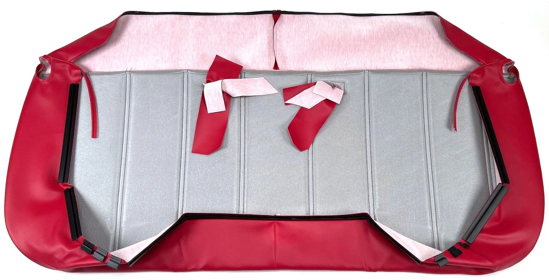 1993-1997 Ford Pickup Bench Seat Cover with Seat Belt Pass Through with Headrest Covers, Open Back - Image 7