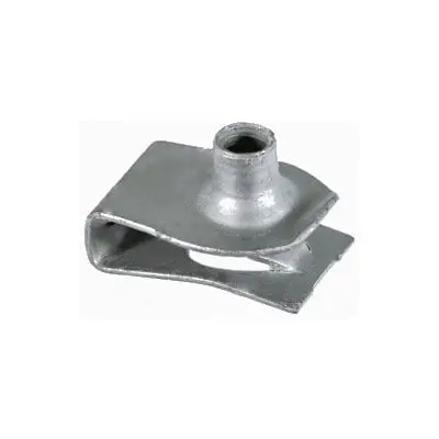Foldover U Nut 4mm-0.7 Standard Length - PK 50-WF38515