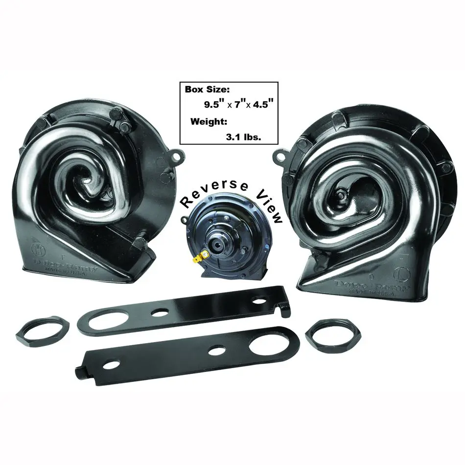 1962-1981 GM Horn Set with Universal Mounting Brackets