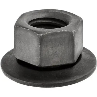 Hex Nut 1/4"-20 with Loose 7/8" Washer and 7/16" Hex Head - PK 50-WF33525