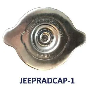 Radiator Cap for 1955-1968 Jeep CJ5, CJ6 Radiator with 134 CI , 4 cyl Engine
