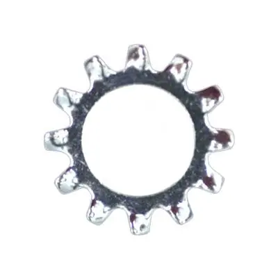Lock Washer External Teeth Zinc Plated #6 Screw - PK 100-WF76666