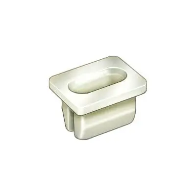 Nylon Nut #8 Screw Hole-7x12mm Rectangular - PK 25-WF34604