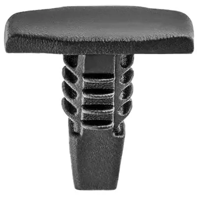 Push Nail 3/16" Hole Black W Strip.-WF41530-P