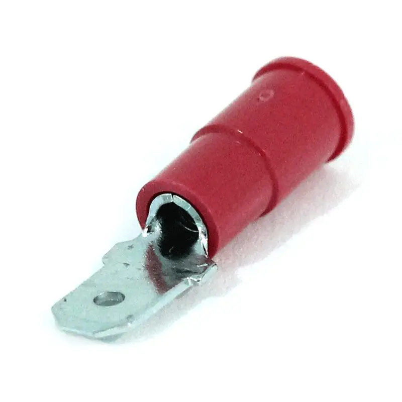 Quick Disconnect Male Vinyl Red 18-22Ga-ES25130-P