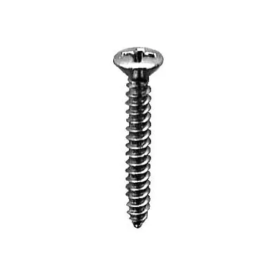 Screw Phillips Pan Head Oval SS #6 x 1" - PK 100-WF63016