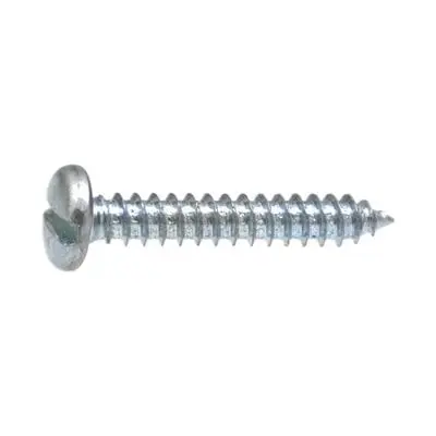 Screw Slotted Pan Zinc Plated #8 x 3/8" - PK 100-WF62046