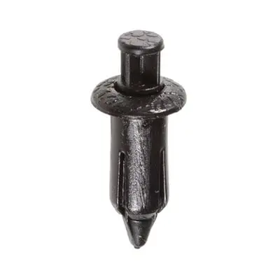 Snap Pin Nail 6.3mm Hole-11mm Washer Black - PK 10-WF47053