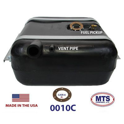 1967-1971 Jeep Commando 14 gallon "rear fill" gas tank-0010C-2