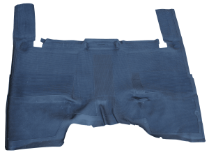 1967-1972 Chevrolet|GMC Pickup Rubber Floormat 2wd Rubber, One Piece-0849-237