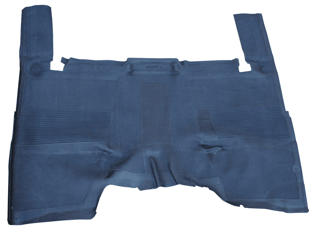 1967-1972 Chevrolet|GMC Pickup Rubber Floormat 2wd Rubber, One Piece-0849-237