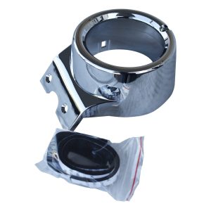 1967-1972 Chevrolet|GMC Pickup Truck Vent Ball Housing with Felts, Chrome, Passenger Side-0849-534