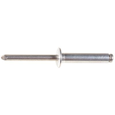 1/4" Aluminum Rivet 1/2" Flange Grip 3/4"-1" - PK 10-WF55463