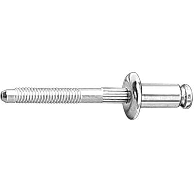 1/4" Aluminum Rivet Peel Split 1/2" Flange