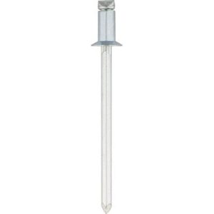 1/8" Steel Rivet Countersunk Head Grip to 1/8" - PK 100-WF50076
