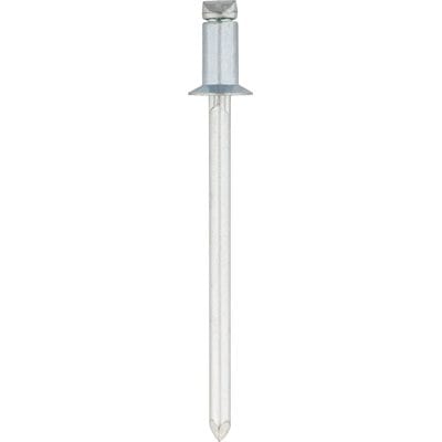 1/8" Steel Rivet Countersunk Head Grip to 1/8" - PK 100-WF50076