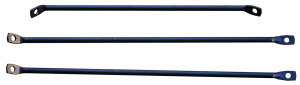 1955-1966 Chevrolet And GMC Stepside Pickup Rear Fender Brace Set-DYN1097DA