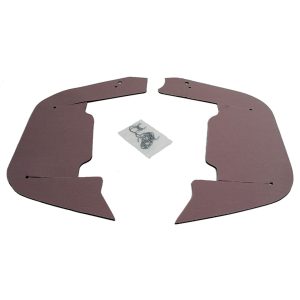 1956 Chevrolet Car Inner Splash Flaps w/cloth backing-MMPSI2004-201