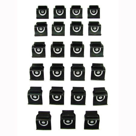 1962-1965 Chevrolet Chevy II 23 PC Rear Window Molding Clip Kit-PCK-3128-62