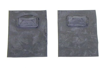 1965-1972 Chevrolet|Pontiac Camaro|Nova|Chevy II|Firebird|Trans Am Rocker Panel Rear Drain Flaps